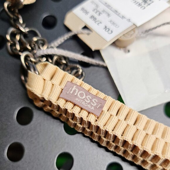 Hoss Intropia Woven Floral Statement Necklace - Picture 6 of 10